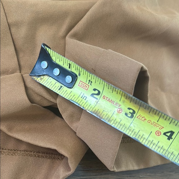 Francesca's Collections‎ High Waist Rolled Hem Tan Shorts Women’s Size Medium - Picture 12 of 12